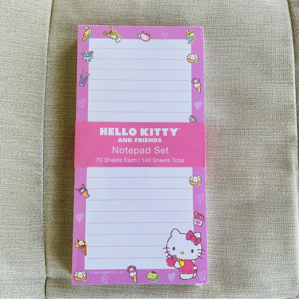 Hello Kitty Notepad Set - Picture 1 of 2